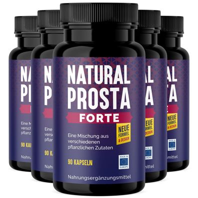 Natural Prosta Forte - Qualität direkt für Sie - Kapseln für Männer & Frauen | 90 Stk