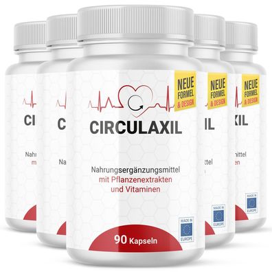 Circulaxil Kapseln - geeignet für Männer und Frauen | 90 Kapseln Inhalt