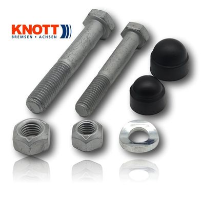 KNOTT Schraubensatz passend für K35-A - 1x M12 + 1x M14 - 207448.001