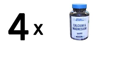 4 x Calcium & Magnesium - 90 tabs