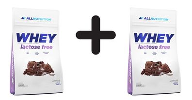 2 x Whey Lactose Free, Chocolate - 700g