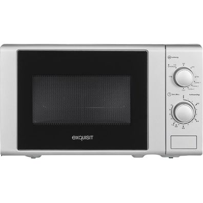 Exquisit MW900-030G Stand Mikrowelle, 43,9 cm breit, 700W, 20L, Grill, 5 Lei...