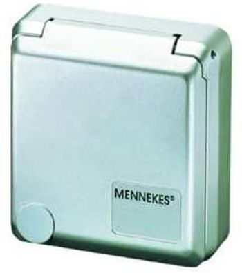 Mennekes (4984) Cepex-Anbausteckdose SCHUKO, silber