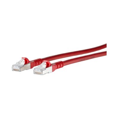 Metz Connect 130845A566-E Patchkabel Cat.6A AWG 26 15,0m, rot