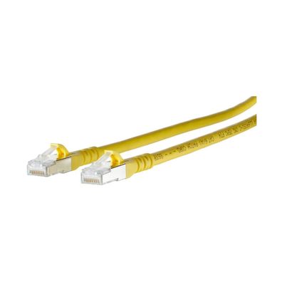 Metz Connect 130845A577-E Patchkabel Cat.6A AWG 26 15,0m, gelb
