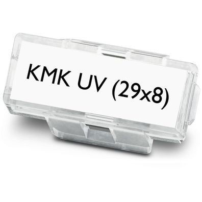 Phoenix Contact Kabelmarkerträger - KMK UV (29X8), transparent, 100 Stück ...