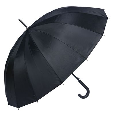 Juleeze Erwachsenen-Regenschirm 60 cm Schwarz Synthetisch