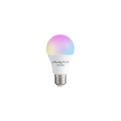 Shelly Duo RGBW Glühbirne, WLAN, E27, 9W, mit Dimm- und Farbfunktionen (She...