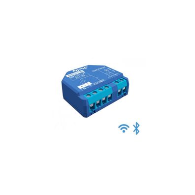 Shelly Relais "Plus 1", WLAN Schaltaktor, Bluetooth, Blau (201817)