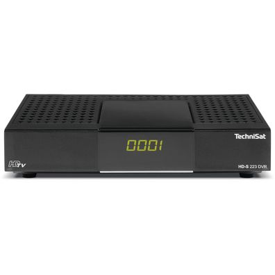 TechniSat HD-S 223 DVR, SAT-HD-Receiver schwarz (0000/4813)