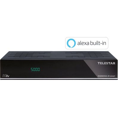 Telestar digiNOVA 25 smart DVB-S2 & DVB-T2/ C Kombo-Receiver mit CI+ Schacht, ...