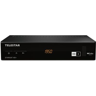 Telestar Starsat HD+ HDTV Free-to-Air Satellitenreceiver mit HD+ Kartenleser...