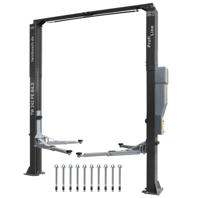 Twin Busch ® NEUE 2 Säulen Kfz Hebebühne barrierefrei 4200 kg - TW242PEB4.3-G