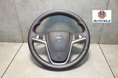 Opel Meriva B Lenkrad Multifunktion Multifunktionslenkrad Leder braun 13305811 NYOEN