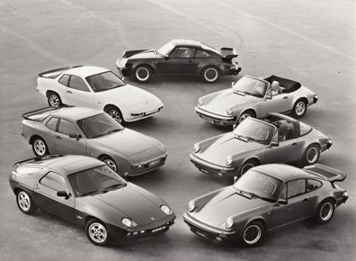 Porsche Modellprogramm 1985, Werfoto