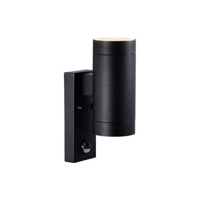 Nordlux Tin Maxi Double Sensor Wandleuchte, 2x35 Watt, GU10, IP54, schwarz (...