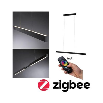 Paulmann LED Pendelleuchte Smart Home Zigbee 3.0 Aptare 2700K 2.050lm / 2.05...