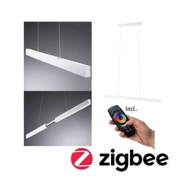 Paulmann LED Pendelleuchte Smart Home Zigbee 3.0 Aptare 2700K 2.050lm / 2.05...
