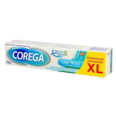 COREGA Super-Strong Prothesen-Fixiercreme Soft Mint 70g