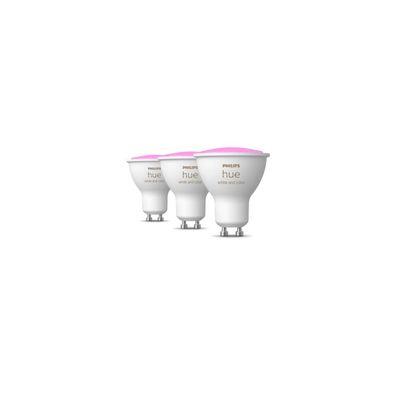 Philips Hue White & Color Ambiance LED Spot, 5,7W, GU10, 350lm, Dreierpack (...