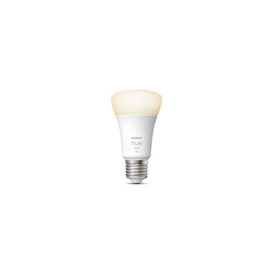 Philips Hue White Smarte LED Lampe, 9,5W, A60, E27, 1100lm, 2700K (929002469...