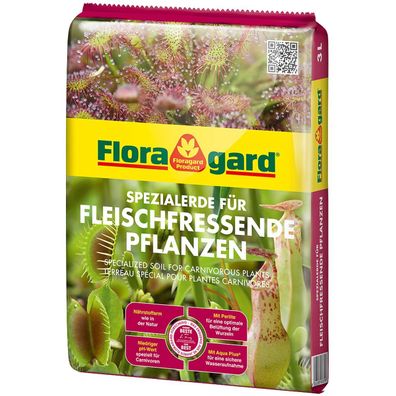 Floragard® Spezialerde für Fleischfressende Pflanzen 3 Liter