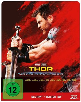 Thor #3 - Tag der Entscheidung (BR)LE 3D Min: 135/ DD5.1/ WS Steelbook, 3D/2D 2Disc -