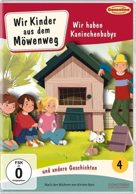 Wir Kinder aus d. Möwenweg: Kaninchen(DVD Wir haben Kaninichenbabys, Min: 84DDWS - Co