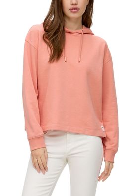 QS by s. Oliver Sweatshirt mit Kapuze in Apricot