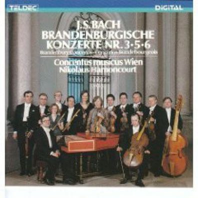 TELDEC 6.42840 AZ - J.S. Bach Brandenburgische Konzerte Nr. 3•5•6