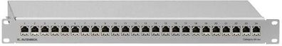 Rutenbeck (236101100) PP-CAT.6A ISO-24/1 Patchpanel, 19"/1HE, 24 RJ45-Steckb...