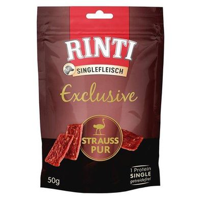 Rinti Exclusive Snack 50 g Strauß