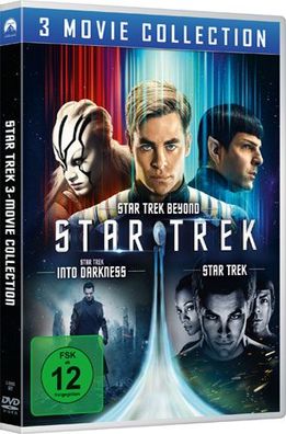 STAR TREK - Three Movie Collection (DVD) Min: 366/ DD5.1/ WS 3Disc, Filme: 11/12/13 -