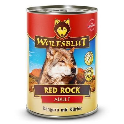Wolfsblut Adult Red Rock - Känguru mit Kürbis 6 x 395 g