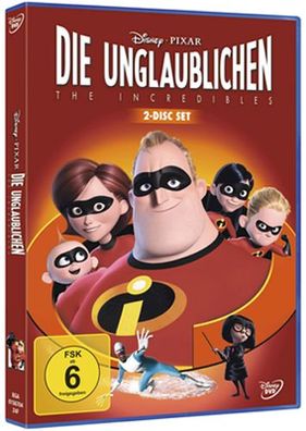 Unglaublichen, Die (DVD) The Incredibles Min: 110/ DD5.1/ WS 2DVDs - Disney BGA015670