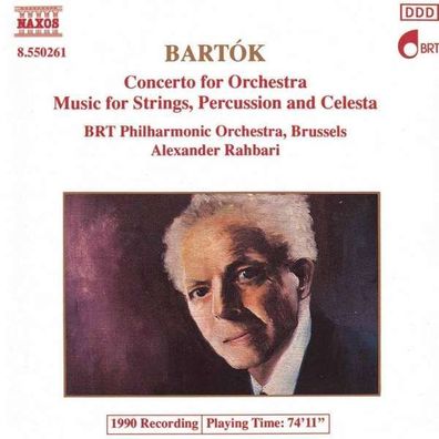 Musik für Saiteninstrumente, Schlagzeug & Celesta - Bela Bartok (1881-1945) - Naxos