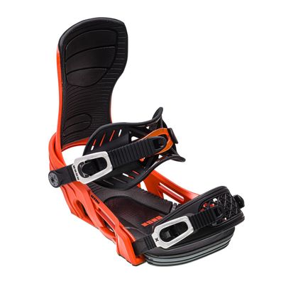 BENT METAL Snowboard Bindung Axtion orange - Größe: M