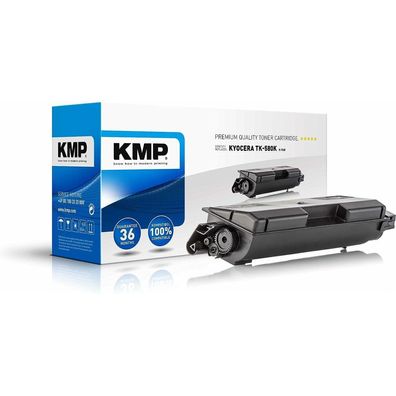 KMP K-T48 schwarz Toner ersetzt Kyocera TK-580K