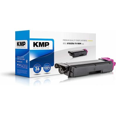 KMP K-T50 magenta Toner ersetzt Kyocera TK-580M