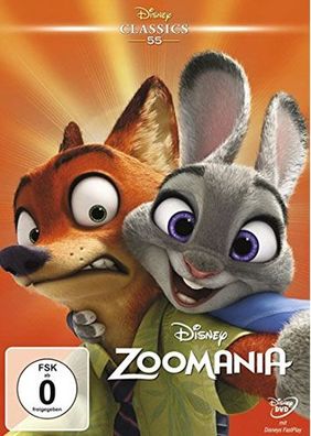 Zoomania (DVD) Disney Classics Min: 104/ DD5.1/ WS Ganz schön ausgefuchst - Disney BG
