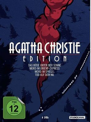 Agatha Christie Edition (DVD) remastered Min: 347/ DD/ WS 4Disc - Studiocanal 4006680