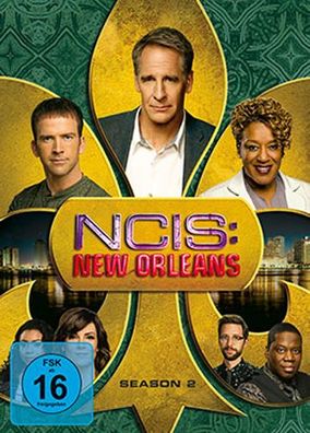 NCIS: New Orleans Season #2 (DVD) 6DVDs Min: /DD5.1/ WS kompl. Staffel 2 - Paramount