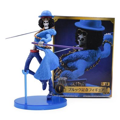 Anime One Piece Brook PVC Action Figur Figuren Modell Doll Spielzeug Geschenke