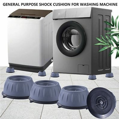 4Stk Wäsche Fueße Pads Anti Vibration Fußpolster Waschmaschine Unterstuetzung