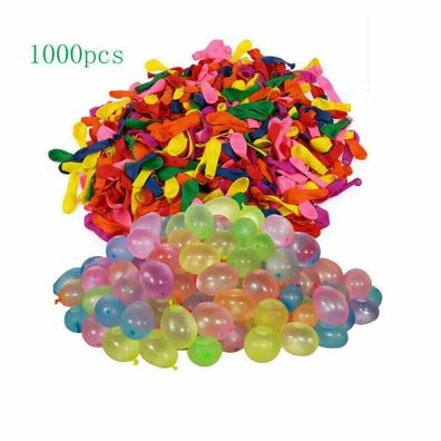 1000 Pcs Wasserballon Wasserbomben Outdoor Party Urlaub Sommer Kinder Toys DHL