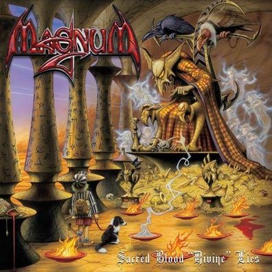 Magnum: Sacred Blood Divine Lies (Solid Red Vinyl) - - (LP / S)