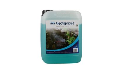 AquaForte Alg-Stop flüssig 5 Liter für 150 QBM Anti Fadenalgen Koi Teich Algen ...