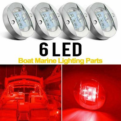 4X 12V LED Innenraumbeleuchtung Yacht Marine Boot Cabin Deck Wasserdicht