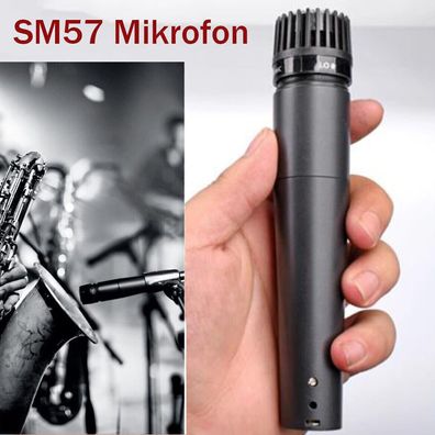 SM57 LC Mikrofon Dynamisches Instrument Mikrofon mit Clip Neu