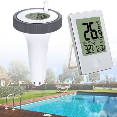 Pool Thermometer Wasser Temperatur fur Schwimmbad Planschbecken Teich Bathroom
